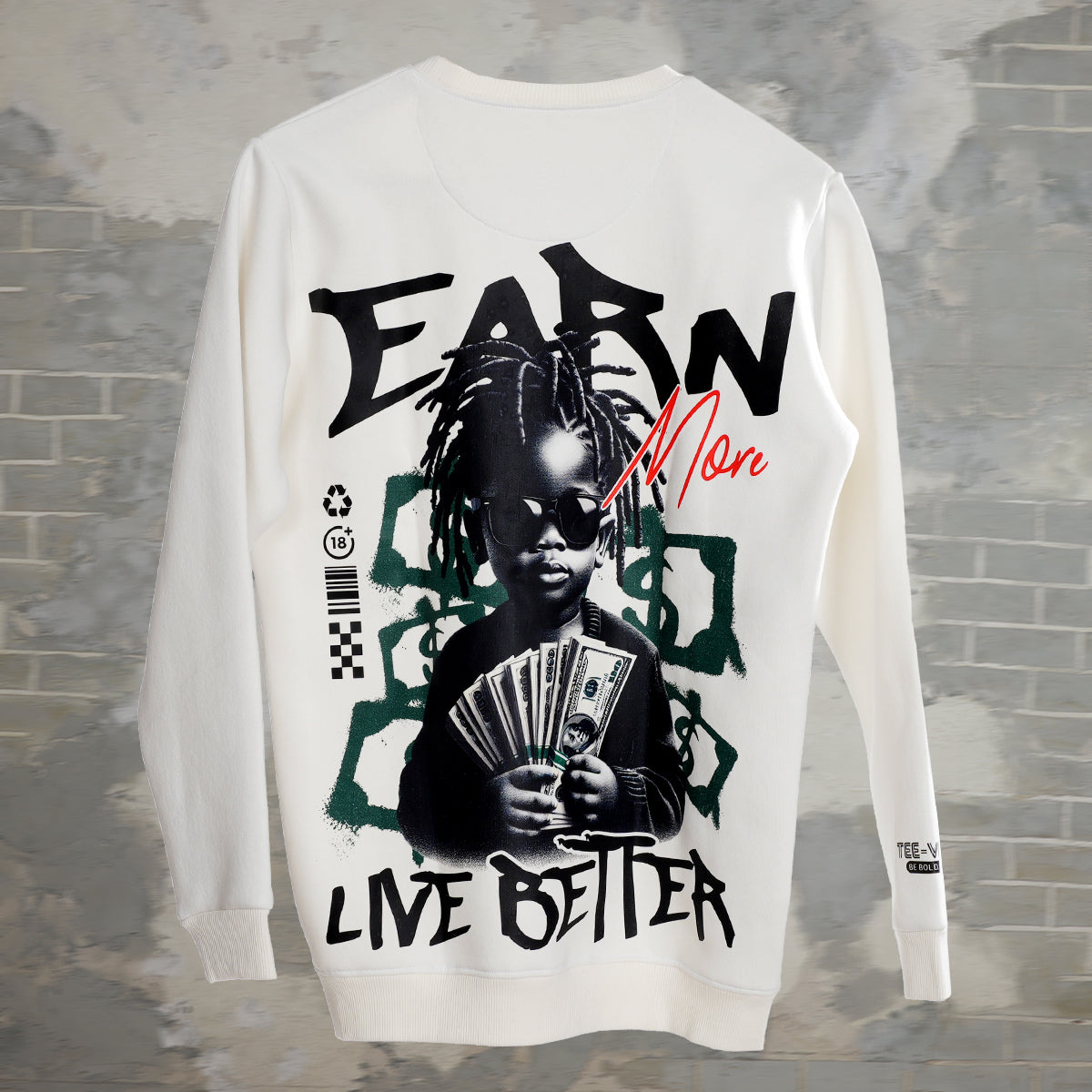 Witty & Wise Sweatshirt (live better)